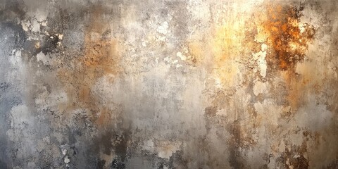 Poster - Textured concrete wall featuring a unique painted plaster design this concrete wall showcases artistic elements with its vibrant plaster paint, enhancing the visual appeal of the concrete wall.