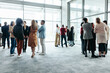 © Jacob Lund - People networking at a business conference event