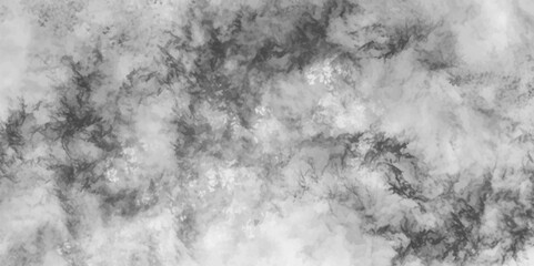 Wall Mural - Abstract black and white background with puffy smoke clouds, Grunge watercolor painting. swirls misty fog isolated, background. Gray grunge painted paper textured canvas for design watercolor vector.