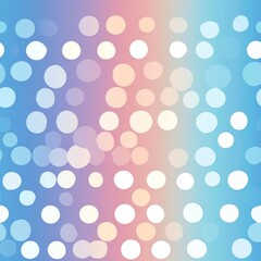 Sticker - Pastel Circles Background Design