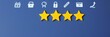 © Pimchada - A close-up image of a glowing five-star rating surrounded by business icons, symbolizing the best excellent customer experience in business services, customer experience, excellent, symbols