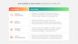 © WaqasIlyas - Challenge and Solution Comparison Table Business Infographic Template Deisgn