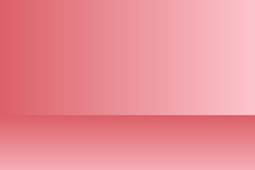 Wall Mural - abstract pink gradient studio room background, 3d empty soft smooth blur backdrop like in a room wit