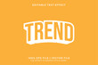 © Wahyu - Minimalist editable 3d yellow TREND text effect with vibrant pop color