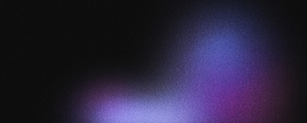 Wall Mural - Dark wave blue pink abstract grainy background