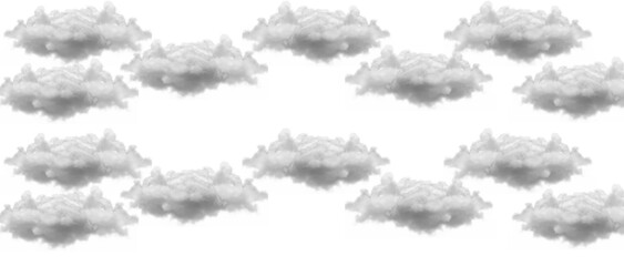 Wall Mural - transparent clouds, lots of clouds with empty background, and transparent background clouds transpar