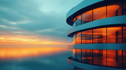 Leinwandbilder - Architectural photography using tilt shift lenses for precision