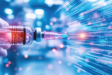 Future Medical Technology: Syringe Injection with Digital Data Stream