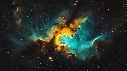 abstract photos of nebulas
