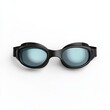 © artiiz - A pair of swim goggles with anti-fog lenses and adjustable straps, displayed on a white background to emphasize the sleek design, Photorealistic