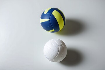Volleyball Isolated on White Background for Sports and Leisure Activities