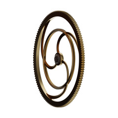 Wall Mural - cog wheel isolated