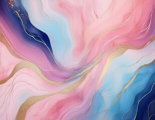 Wall Mural - abstract pastel marble background with soft colors and grainy texture a soft pink blue and purple gr