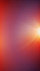 Wall Mural - a dynamic gradient background blending fiery red to soft purple with a radial effect create with ai