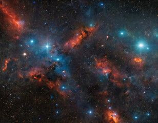 background with stars