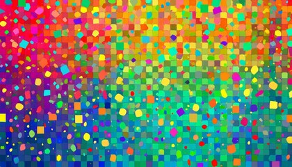 Wall Mural - abstract colorful background