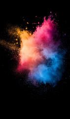 Wall Mural - colorful space galaxy