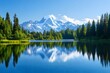 Mount cook reflection
