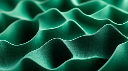 Fototapete - Abstract background with green felt texture