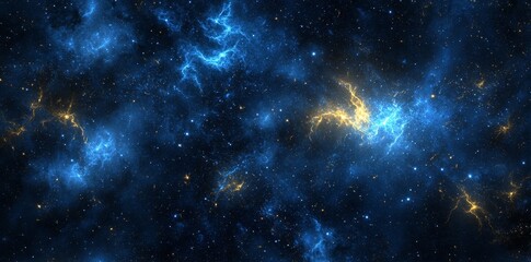 Wall Mural - space galaxy background