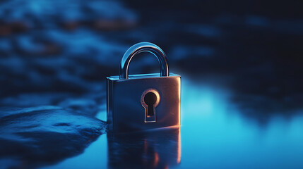 Leinwandbilder - Concept for security or data protection design