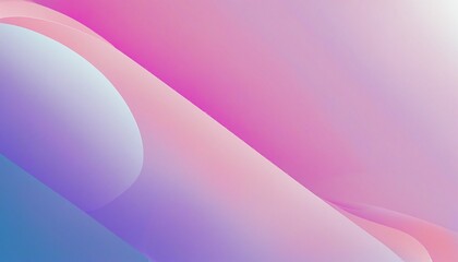 Wall Mural - Pastel Gradient Waves: Abstract Colorful Design for Banner and Poster Use