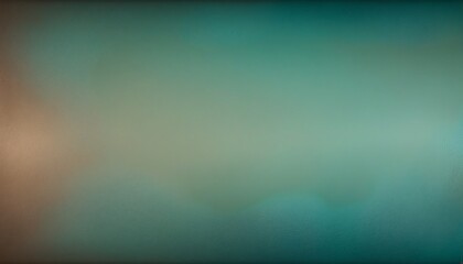 Wall Mural - teal to brown grainy gradient abstract background