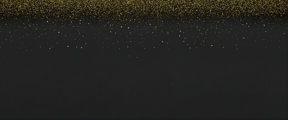 Wall Mural - Elegant Grainy Black to Gold Abstract Gradient Background