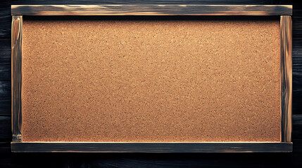 Poster - Blank Corkboard, Great for background texture, copy space, close up shot