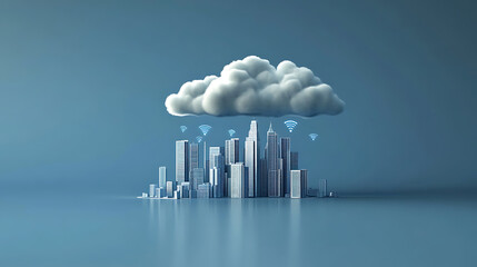 Poster - Cloud computing concept