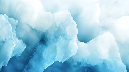 Poster - Subtle soft white and blue onyx gemstone texture, beautiful natural for background design