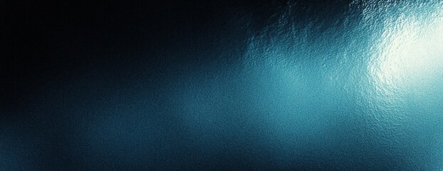 Poster - Abstract Gradient Background Modern Minimalist Grainy Blue Dynamic Design Texture Wallpaper