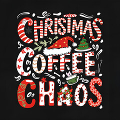 Wall Mural - Coffee and Christmas