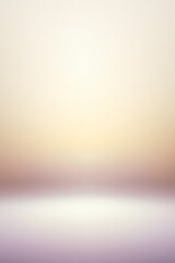 Wall Mural - light pastel gradient background in beige and subtle mauve tones with a soft glow, ideal for minimal