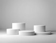 © Brother Stocks - white podium
