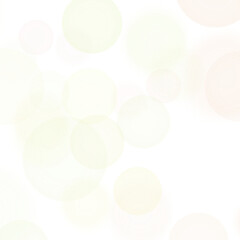 Wall Mural - Abstract Colorful Circles on Black Background