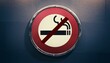 © Danang - No smoking sign in modern design on the grey wall