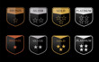 © Wel - membership badge including bronze silver gold platinum