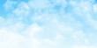 © Sharmin - White soft cloud texture on blue sky background. Beautiful blue sky clouds for background.