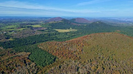 Wall Mural - The Park of the Volcanoes of Auvergne (France)