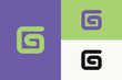 © BELL Art - modern letter G logo, simple letter G logo.