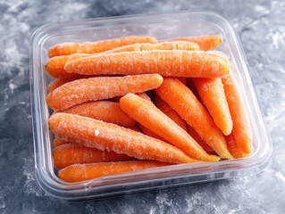 Wall Mural - Carrots on Table