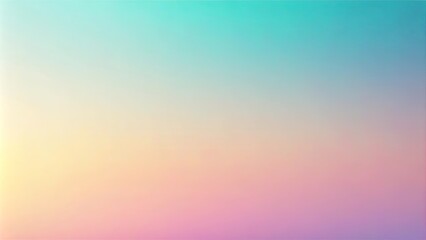 Wall Mural - Pastel Gradient Background Soft Hues for Design Projects