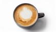 © Rahmat  - Hot cappuccino coffee cup on isolated white background