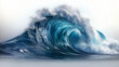 © BestFootageFirst - Dynamic Energy Vivid Ocean Wave Under Bright Sunlight