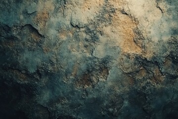  Wall with a lot of cracks and holes