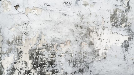 Wall Mural - Concrete Surface with Grungy White-Gray Wall Texture