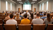 © Jakrapan - lecture hall filled with participants attentively listening to speaker