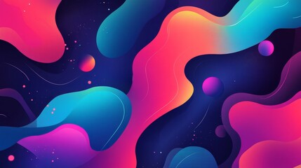 Set of flat design web page templates of graphic design, website design and development, social media, business services. Modern vector illustration concepts for website and mobile website development
