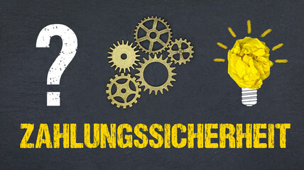 Sticker - Zahlungssicherheit	
